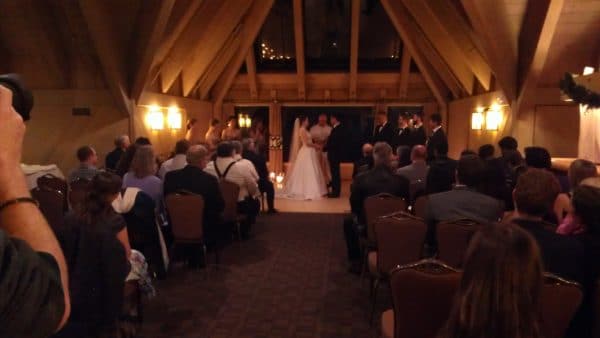 Wedding Timberline Lodge