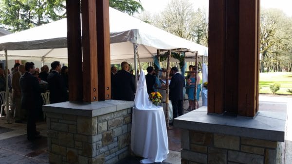 Royal Oaks Vancouver Wedding Ceremony