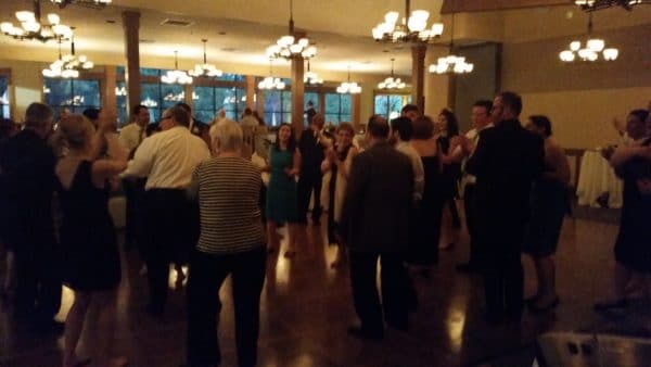 April Wedding at Royal Oaks Vancouver Packed Dance Floor