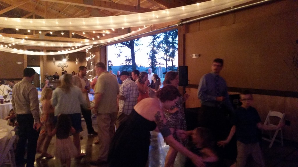 Canby Wedding Early Dancing Oak View Acres