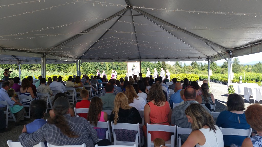 Boring Oregon Wedding Ceremony