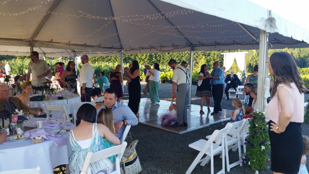 Boring Oregon Wedding Dancing Begins