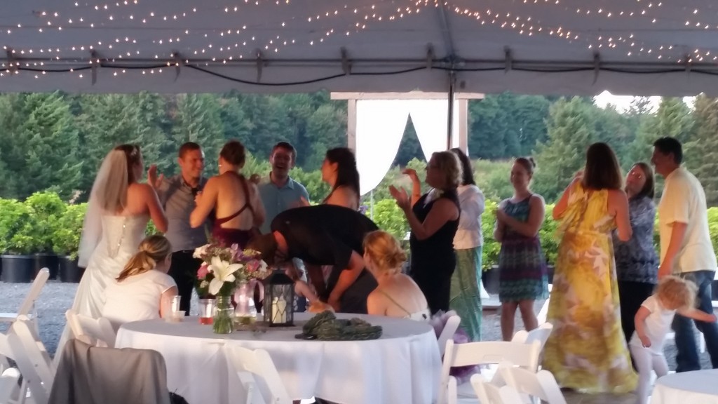 Boring Oregon Wedding Bride Dancing