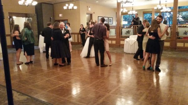 Vancouver Wedding Reception Dance Floor Opens