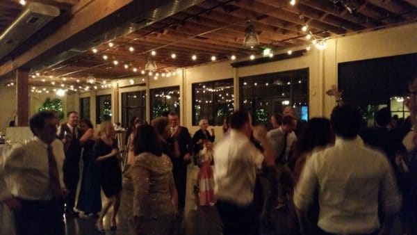 Portland Wedding DJ Plays Castaway Reception Dancing