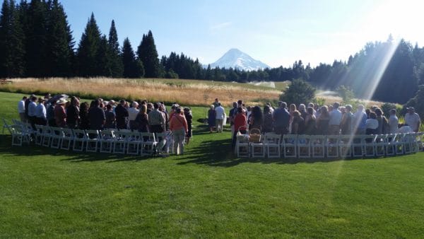 Mt. Hood B & B Wedding 8-19-17