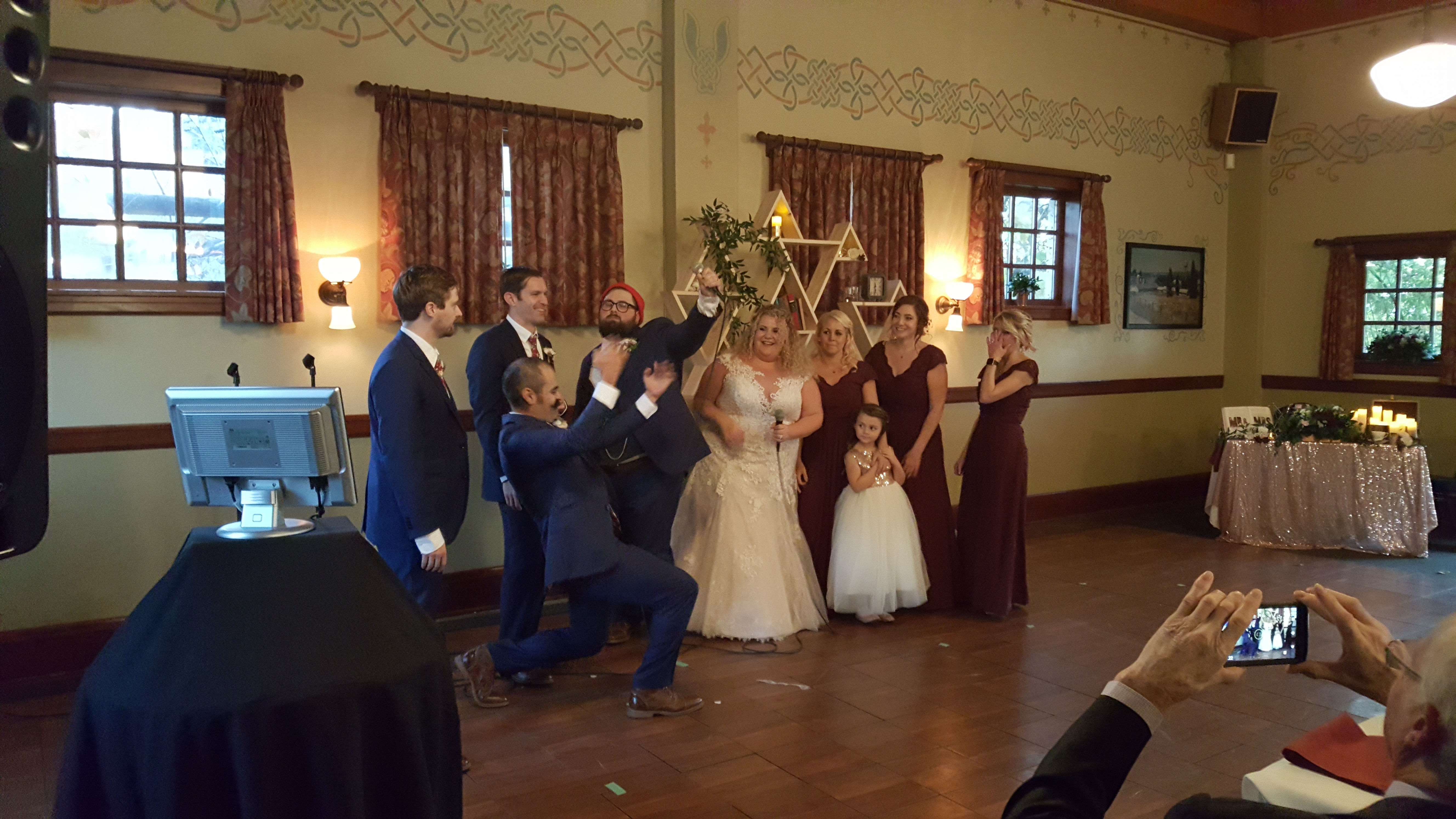 Karaoke Wedding McMenamins Edgefield Troutdale (11-17-18)