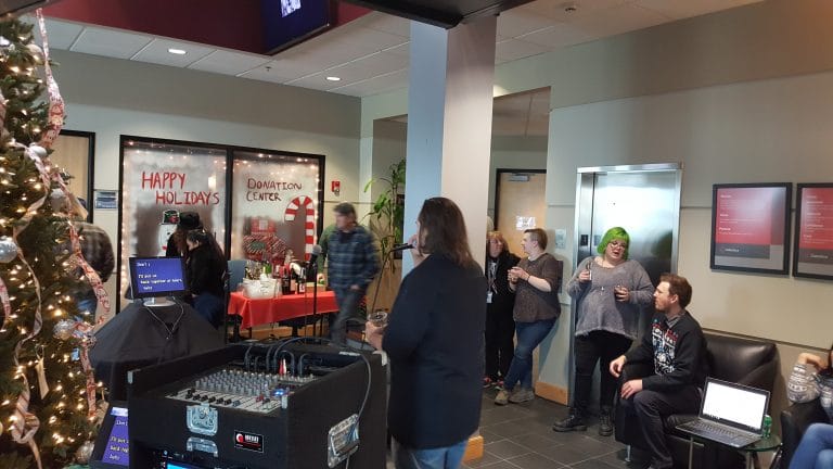 Portland Corporate Holiday Karaoke Party (12-7-18)