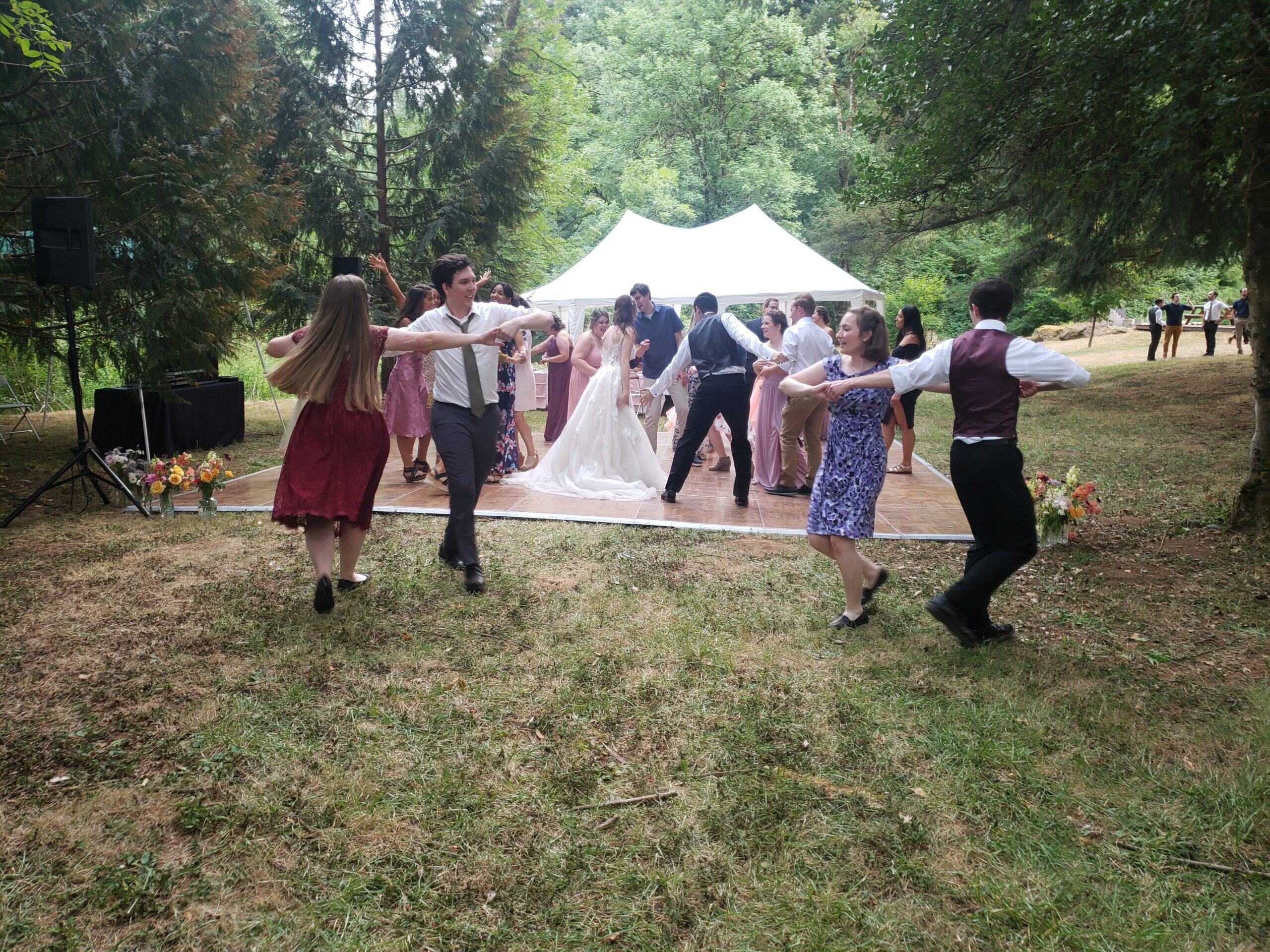 Whispering Waters Farm Washougal Wedding (7-31-2021)