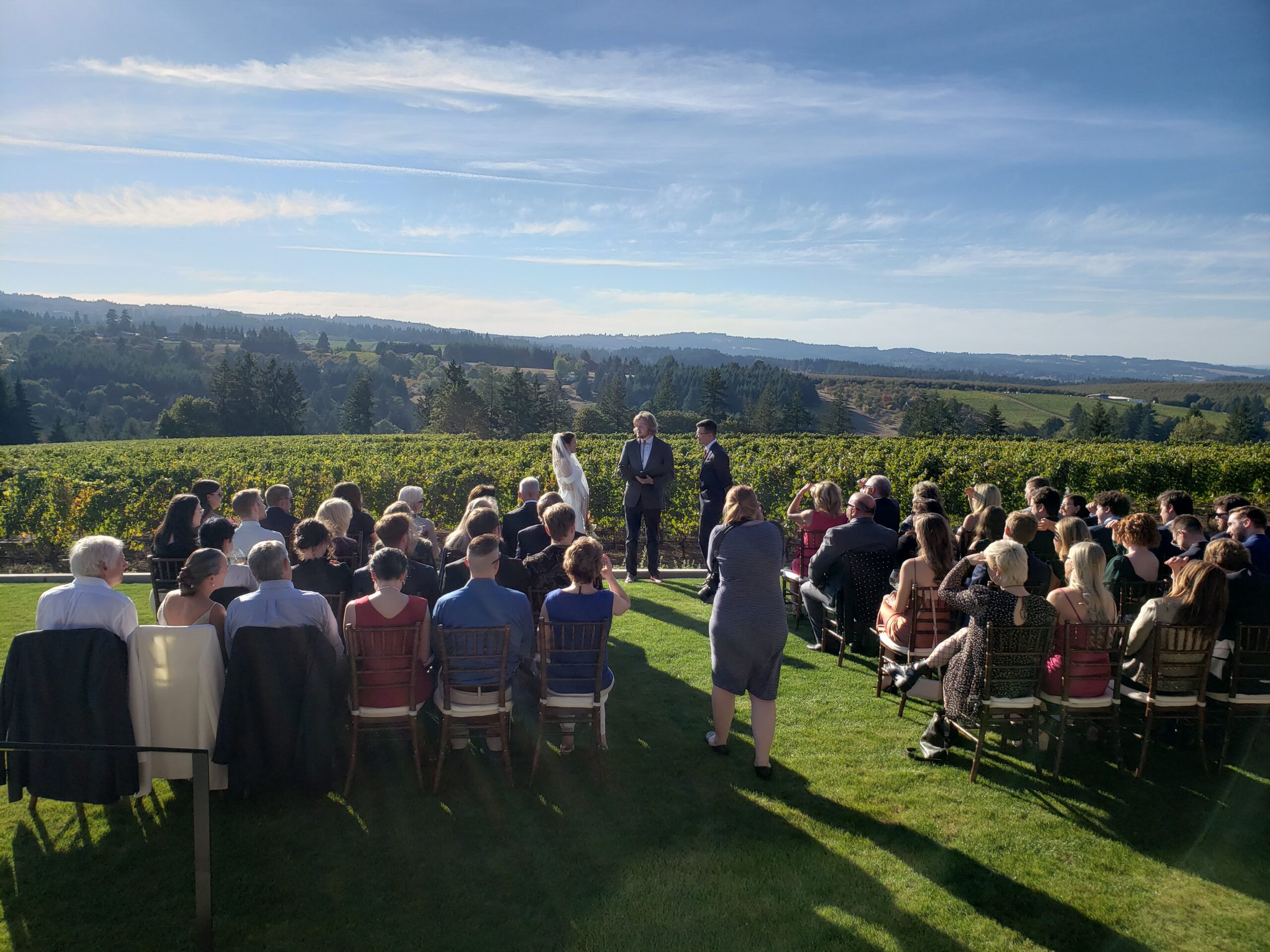 Sherwood Oregon Ponzi Vineyards Wedding (9-25-2021)