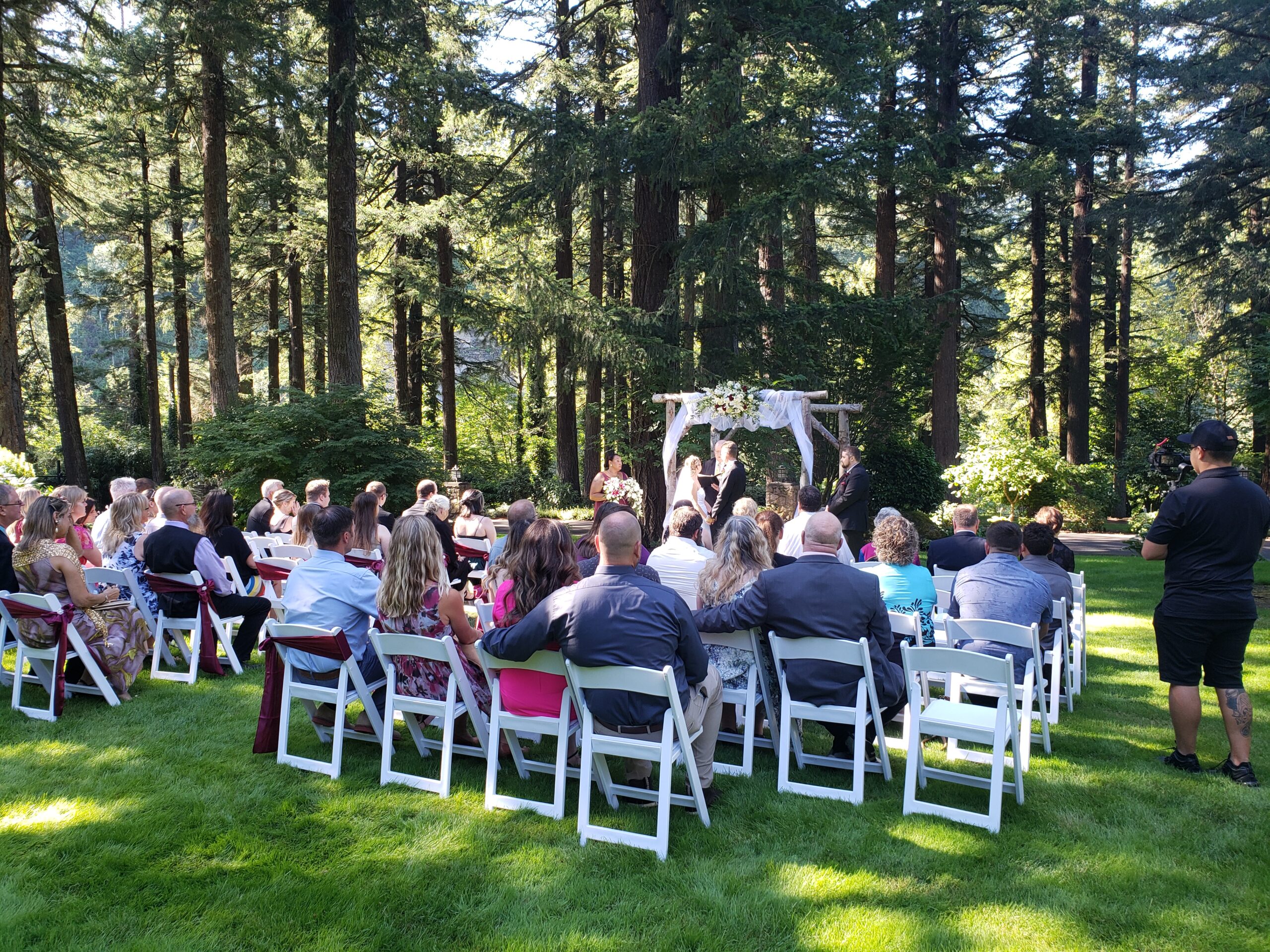 Riverview Waterfall Estates Wedding Troutdale (7-23-2022)