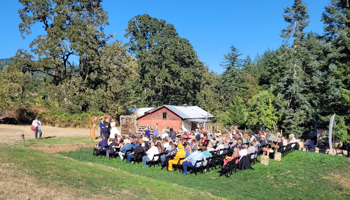 Wedding And Reception In Newberg Oregon (September 20, 2025)